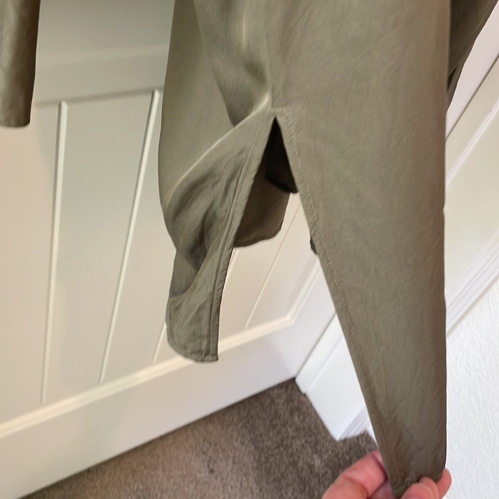 H&M Olive Tunic- oversized NWOT - Picture 7 of 11